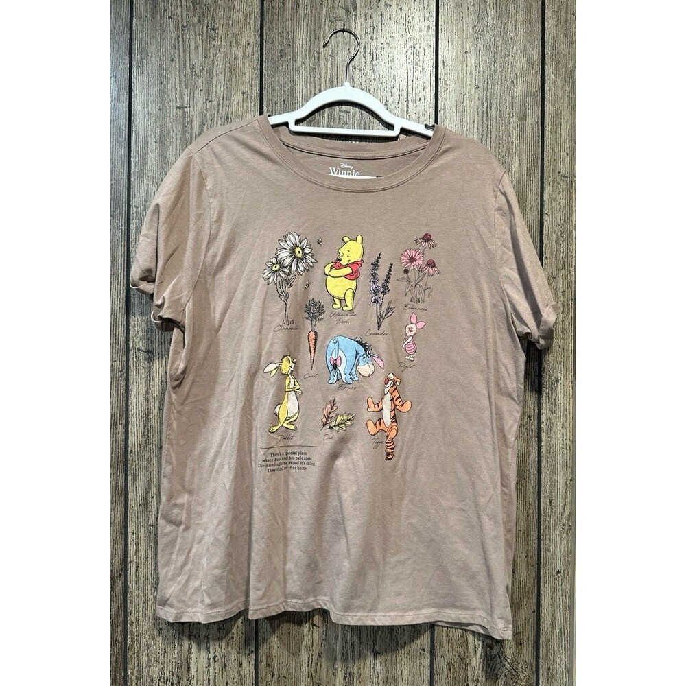 Torrid Winnie the Pooh Classic Fit Cotton Roll Sleeve Tee